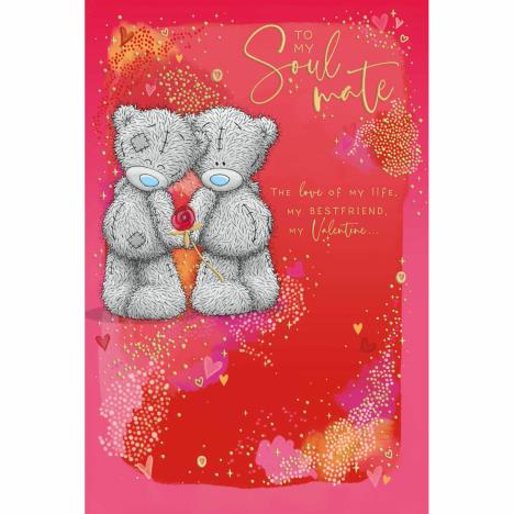 To My Soulmate Me to You Bear Valentine's Day Card £2.49